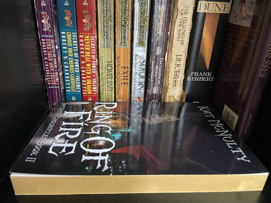Ring of Fire Signed Paperback - Sprayed Edges