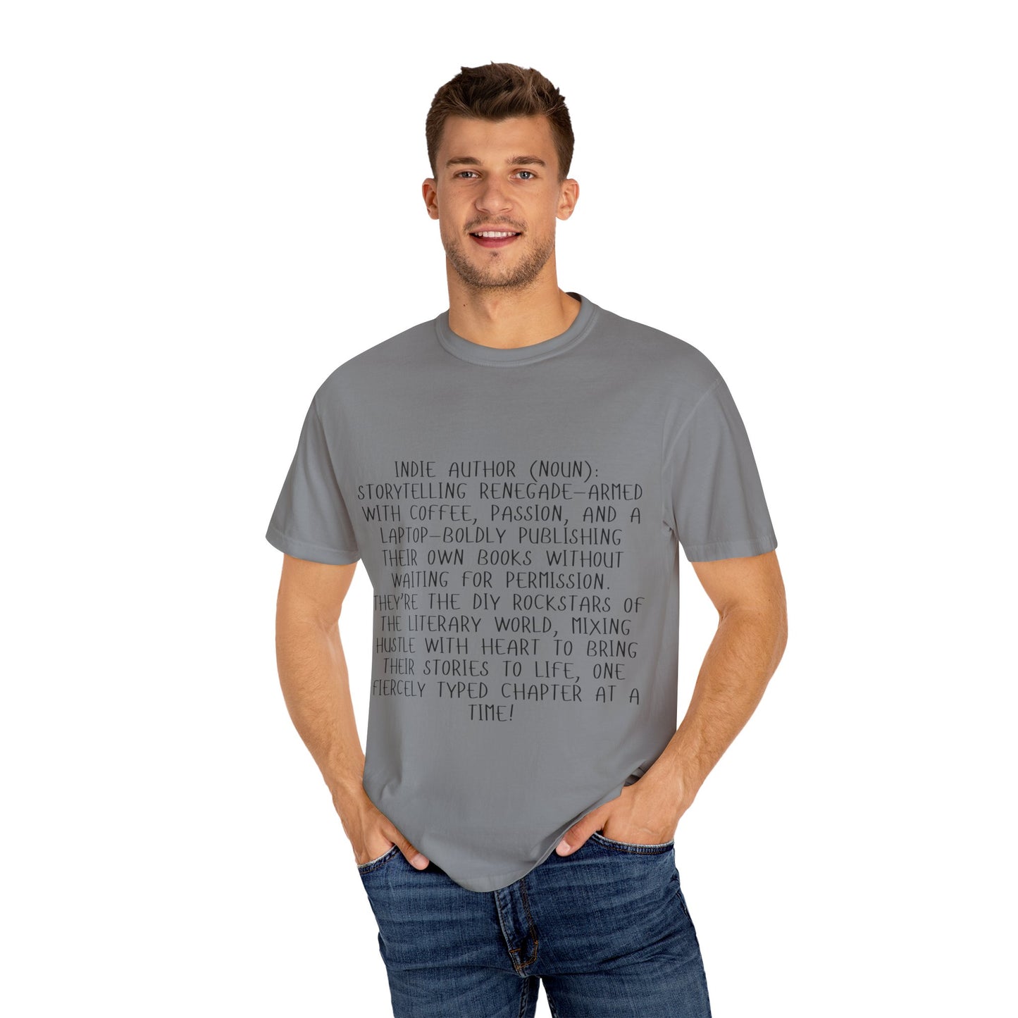 Indie Author T-Shirt | Literary Gift for Writers | Inspirational Quote Tee for Book Lovers | Perfect for Book Signings, Birthdays, Holidays