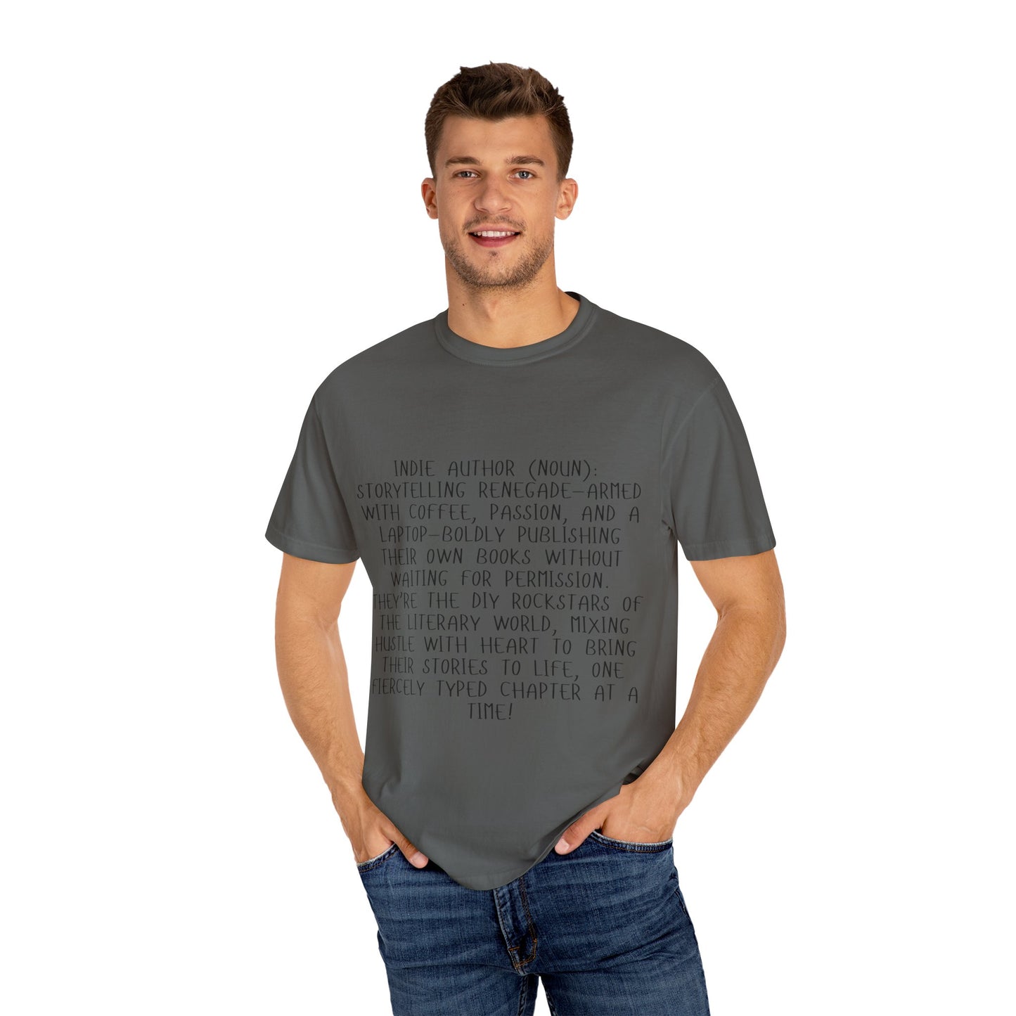 Indie Author T-Shirt | Literary Gift for Writers | Inspirational Quote Tee for Book Lovers | Perfect for Book Signings, Birthdays, Holidays