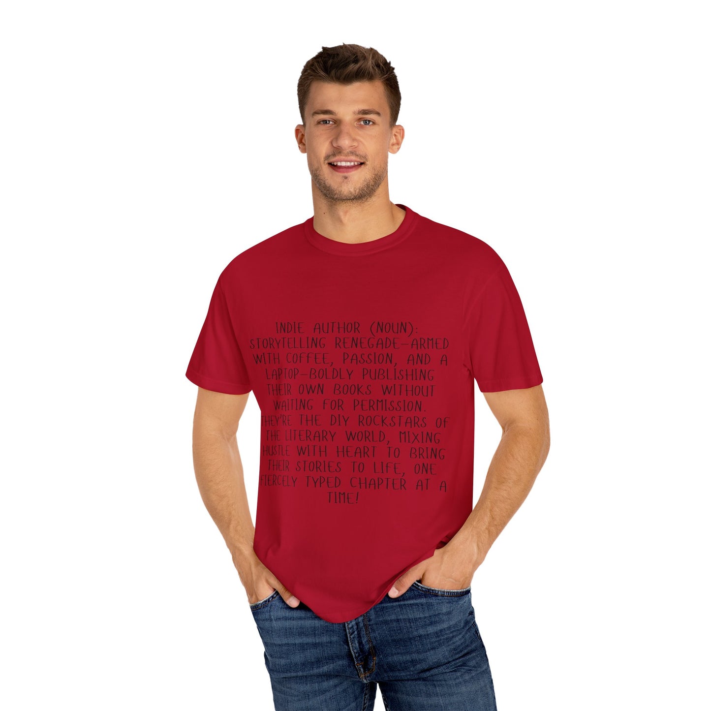 Indie Author T-Shirt | Literary Gift for Writers | Inspirational Quote Tee for Book Lovers | Perfect for Book Signings, Birthdays, Holidays