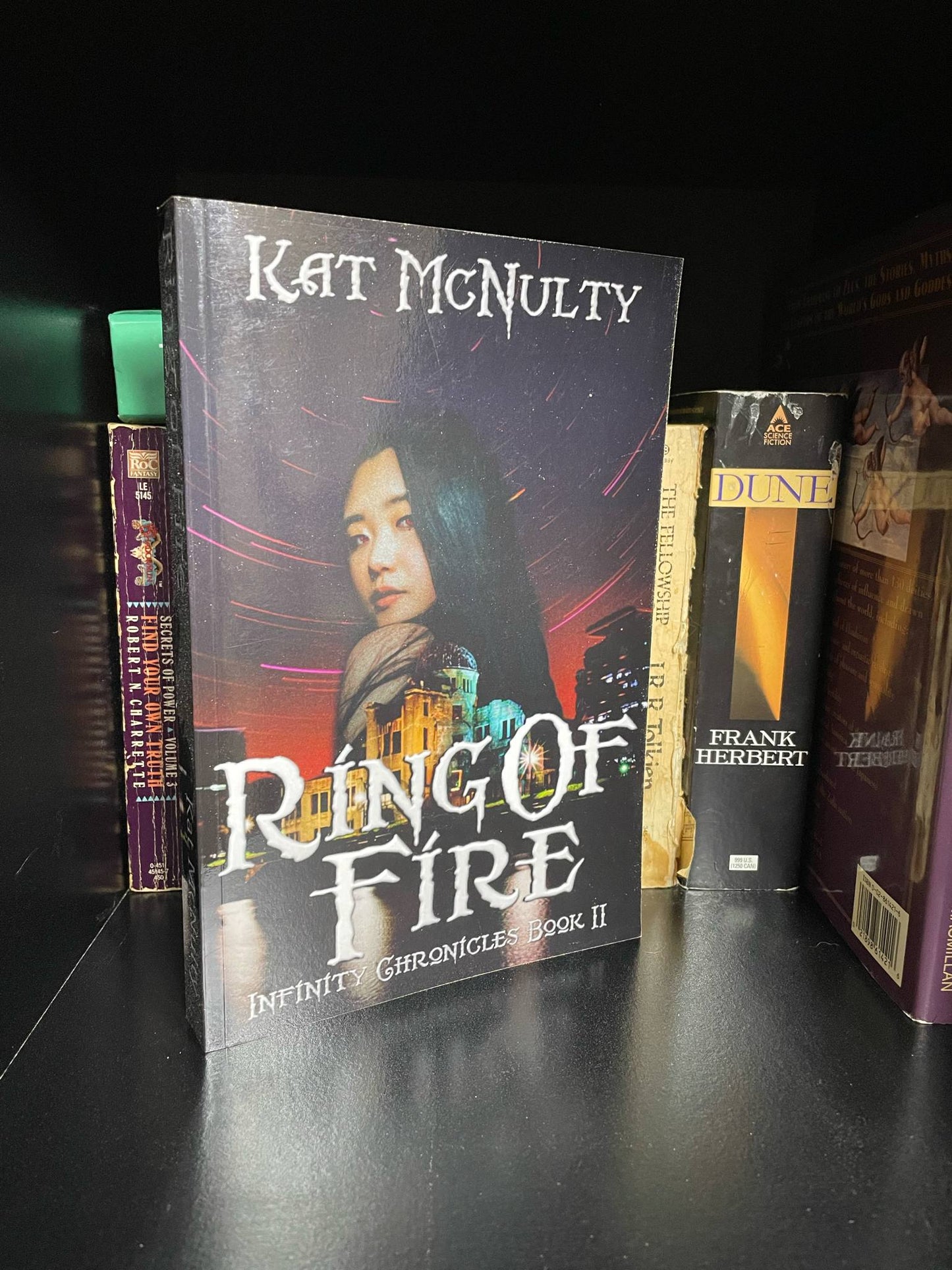 Ring of Fire Signed Paperback - Sprayed Edges
