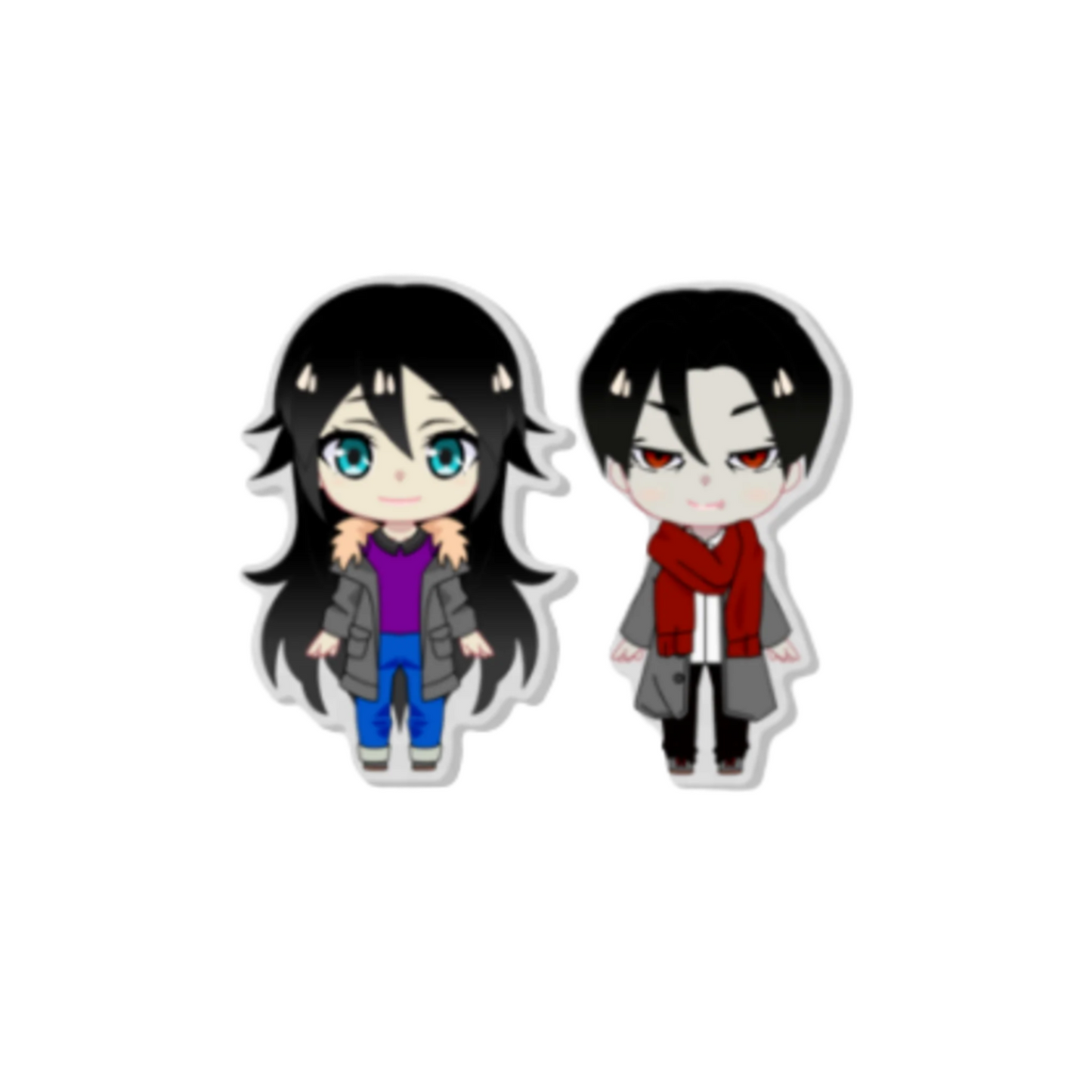 Darkest Before Dawn Character Pins